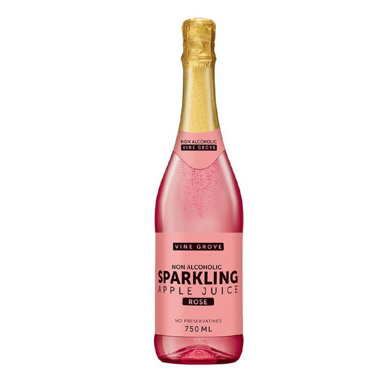 Vine Grove Sparkling Rose Apple Juice, , hi-res