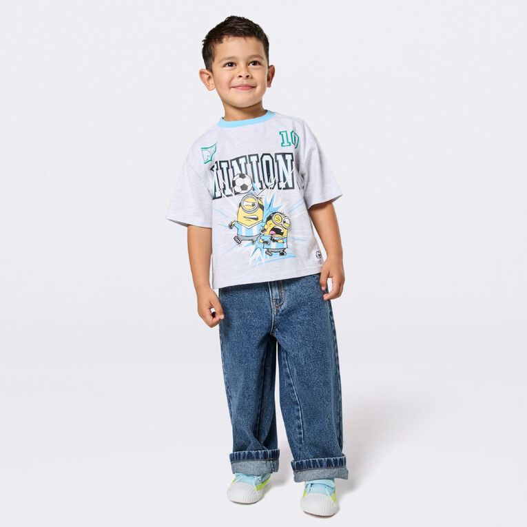 Minions Short Sleeve Tee, Grey Light, hi-res
