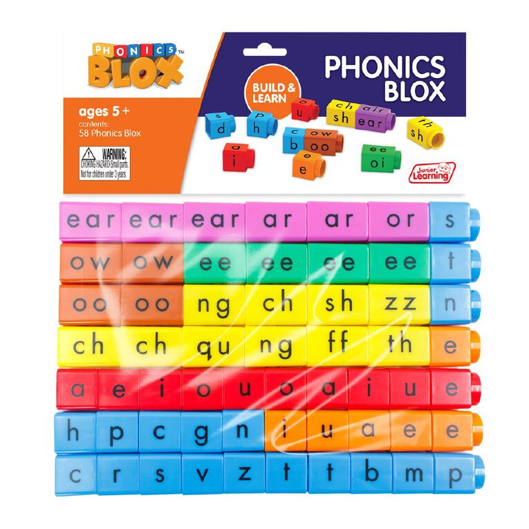 Junior Learning Phonics Blox - Rainbow Phonics, , hi-res