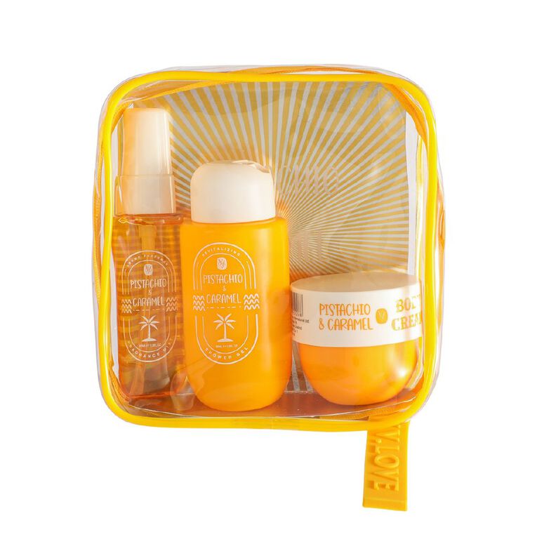 VV Love Love Pistachio & Caramel 3 Piece Mini Set, , hi-res