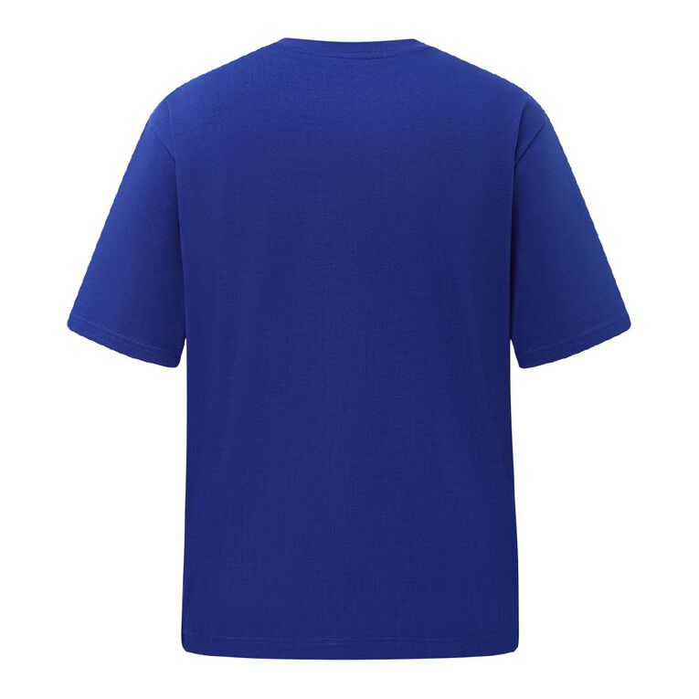 Garage Men's Heavyweight Boxy Tee, Blue Dark, hi-res