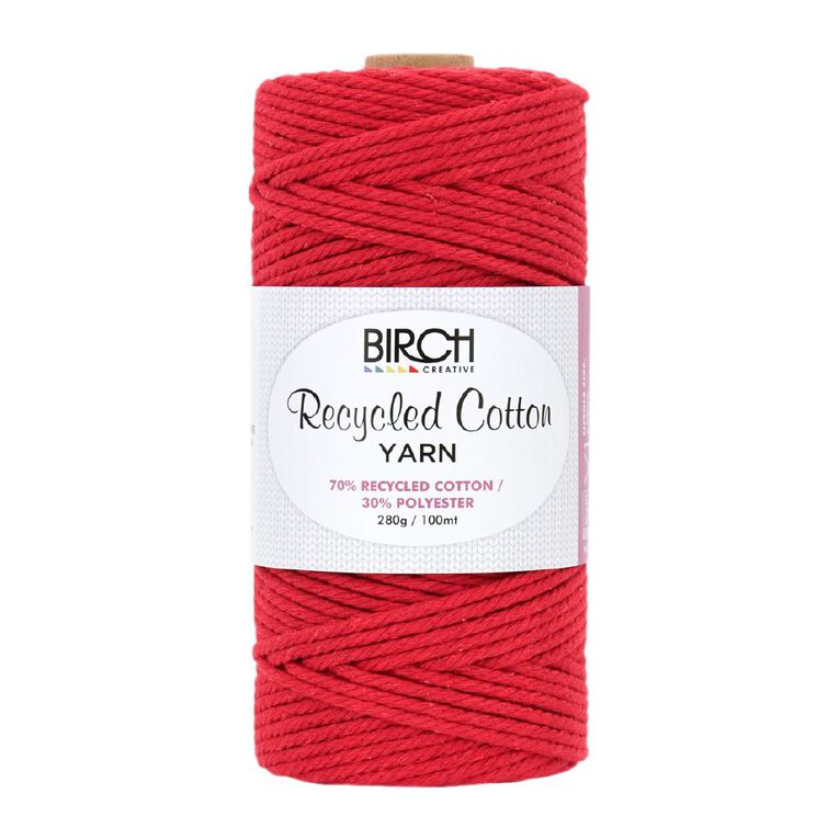Birch 70% Recycled Cotton 280G Red, , hi-res