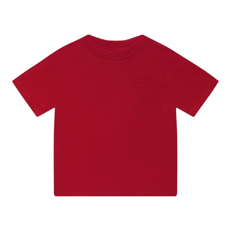 Young Original Toddler Short Sleeve Boxy Tee, Red Mid, hi-res