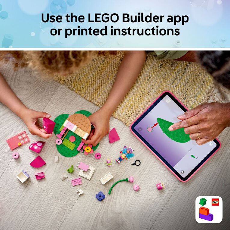 LEGO Gabby's Dollhouse Kitty Fairy's Garden House 11212, , hi-res