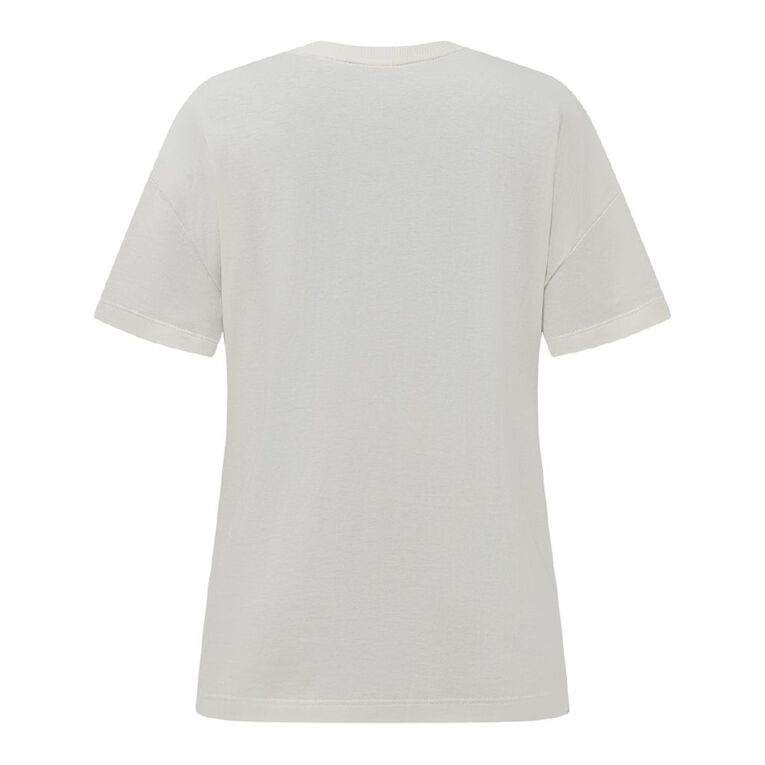 Stranger Things Women's Steve Tee, Cream, hi-res