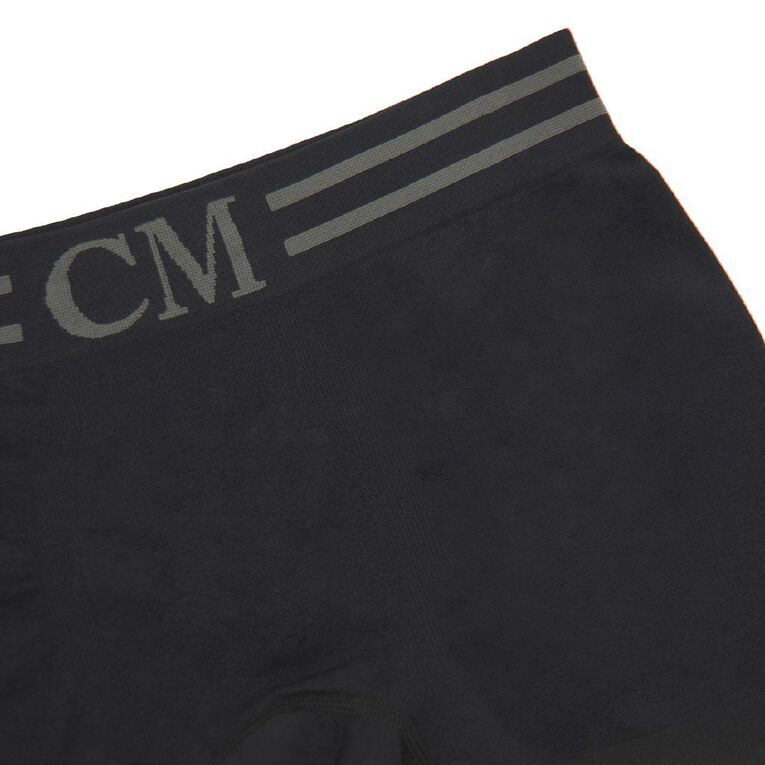 Clio Men's Seamfree Pouch Trunks 2 Pack, Black/Blue, hi-res