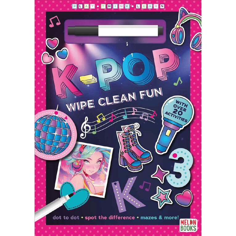 K-Pop Wipe Clean Fun, , hi-res