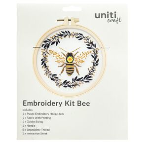 Uniti Embroidery Kit Bee