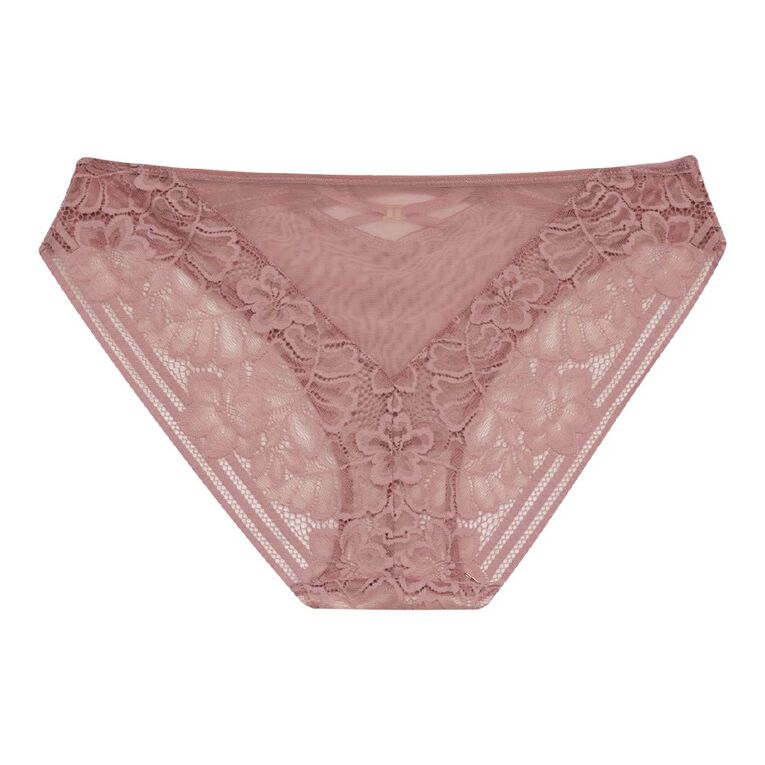 H&H Women's Carol Bikini Briefs, Pink, hi-res