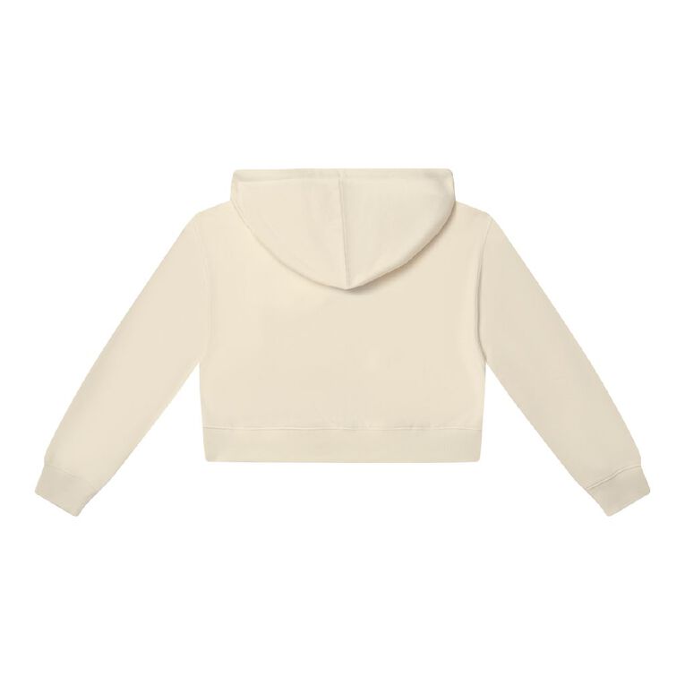 Young Original Boxy Zip Hoodie, Cream, hi-res