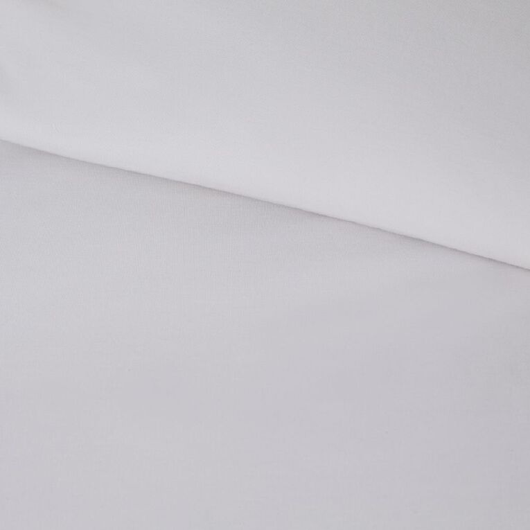 Living & Co Duvet Cover Set Washed Cotton Natural King Single, , hi-res