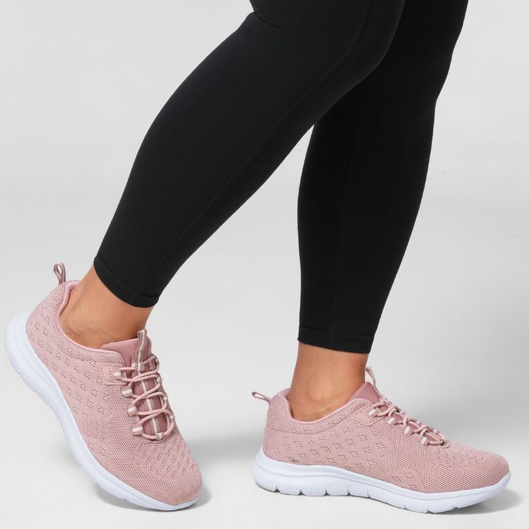 Active Intent Women's Mabel Trainers, Pink Light, hi-res