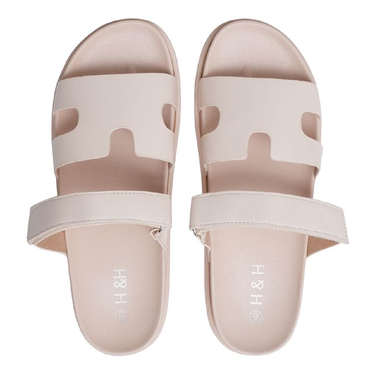 H&H Women's Tally Slides, Purple Dark, hi-res
