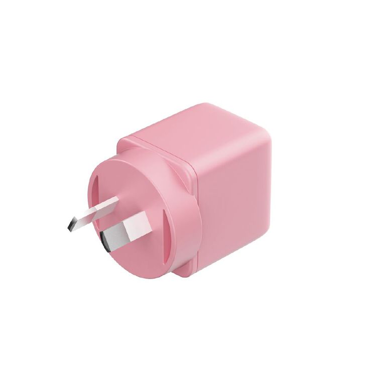 Tech.Inc 3in1 Charge Pack with Cable Charger Wireless Power Bank Pink, , hi-res