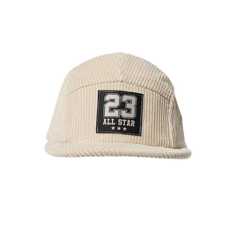 Young Original Kids' 5 Panel Cord Cap, Brown Light, hi-res