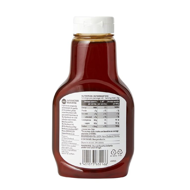 Market Kitchen Liquid Honey 450g, , hi-res