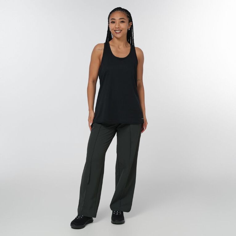 Active Intent Women's Stretch Tech Pants, Grey Dark, hi-res