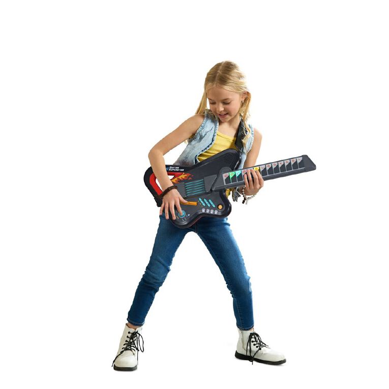 Vtech Kidistar Guitar Black, , hi-res