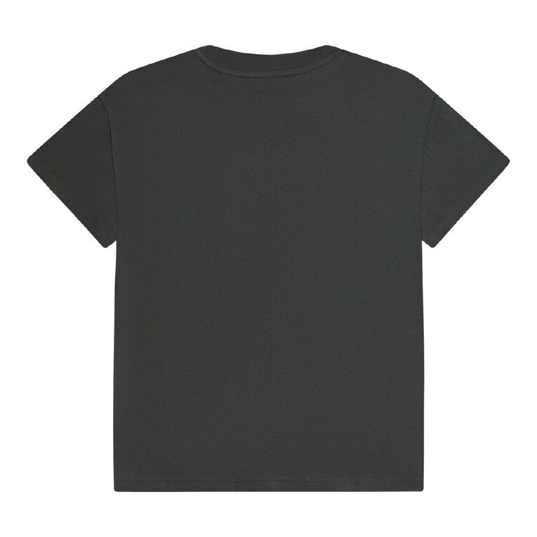 Young Original Short Sleeve Print Tee, Grey Dark, hi-res