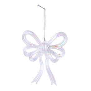 Wonderland Tree Decoration Iridescent Bow