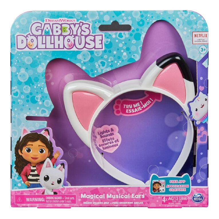 Gabby's Dollhouse Musical Ears, , hi-res