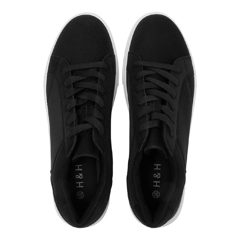 H&H Men's Evan Sneakers, Black, hi-res