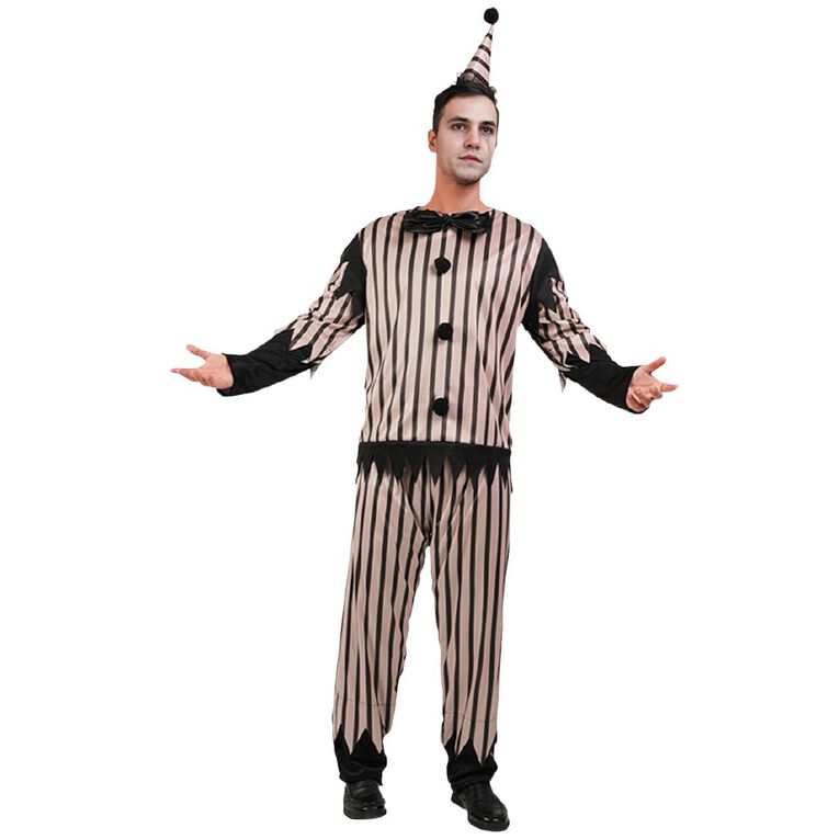 Scarehouse Spooky Clown Costume Mens L-XL, , hi-res