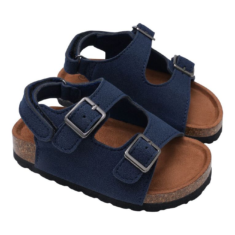Young Original Junior Kids' Raffy Sandals, Navy, hi-res