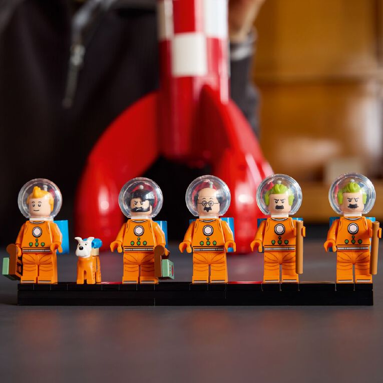 LEGO IDEAS Tintin Moon Rocket 21367, , hi-res