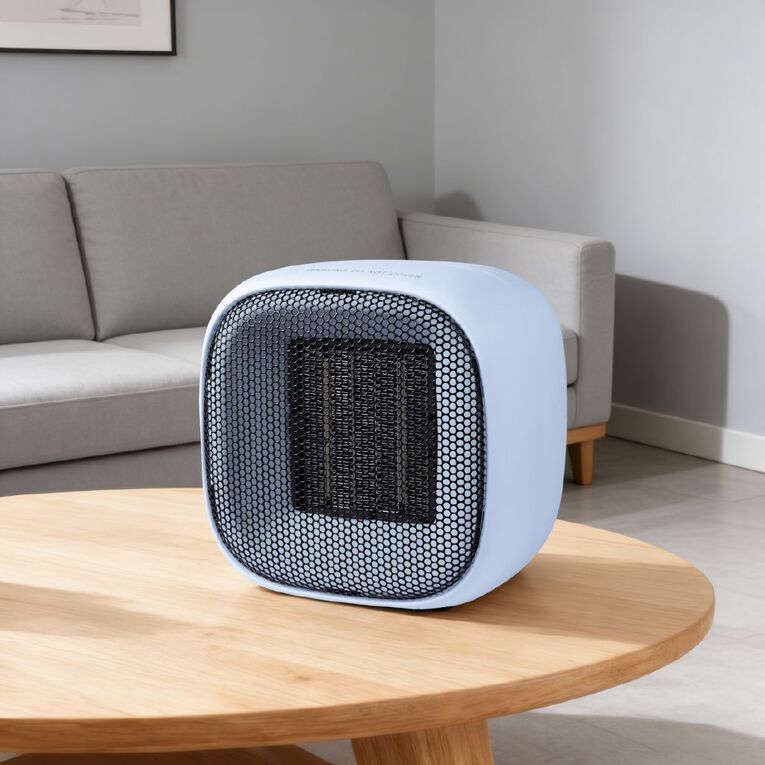 Living & Co Ceramic PTC Heater 600W Blue, , hi-res