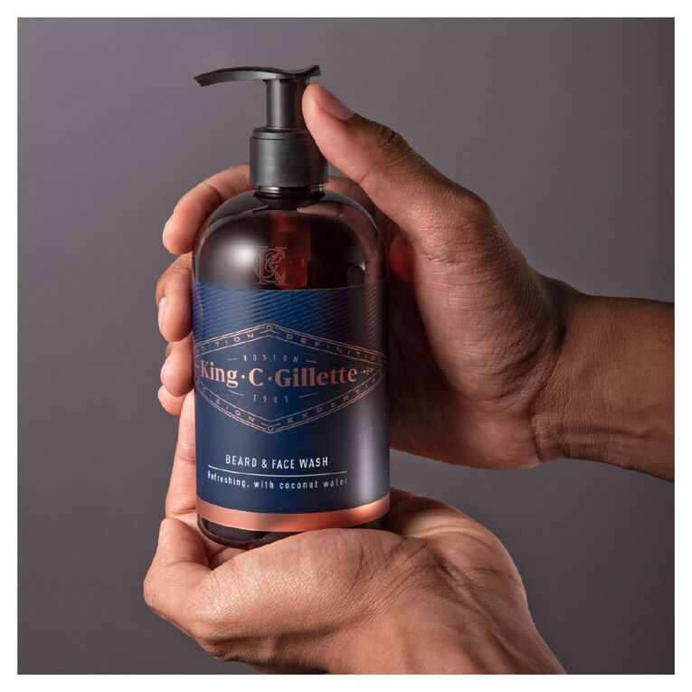 King C. Gillette Beard Wash 350ml, , hi-res