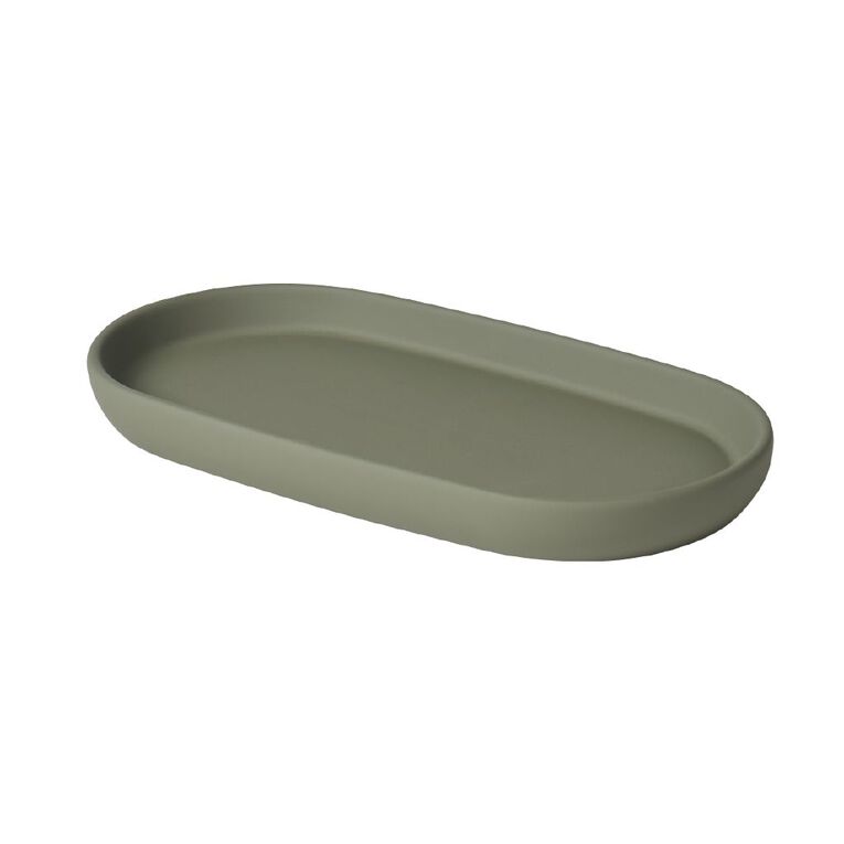 Living & Co Bathroom Tray Green Dark, , hi-res
