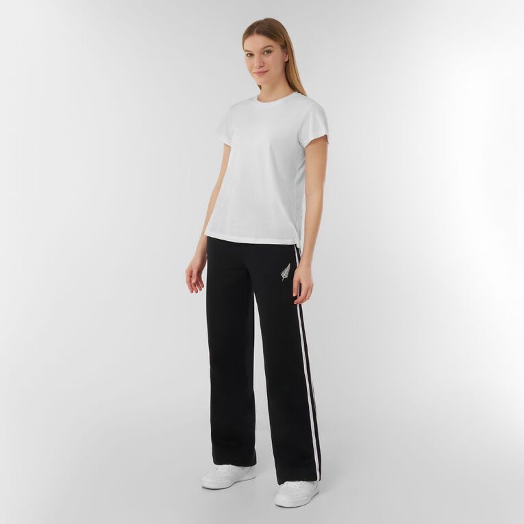 Active Intent Women's Supporter Trackpants, Black, hi-res