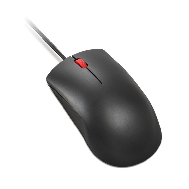 Lenovo 120 Wired Mouse Black, , hi-res