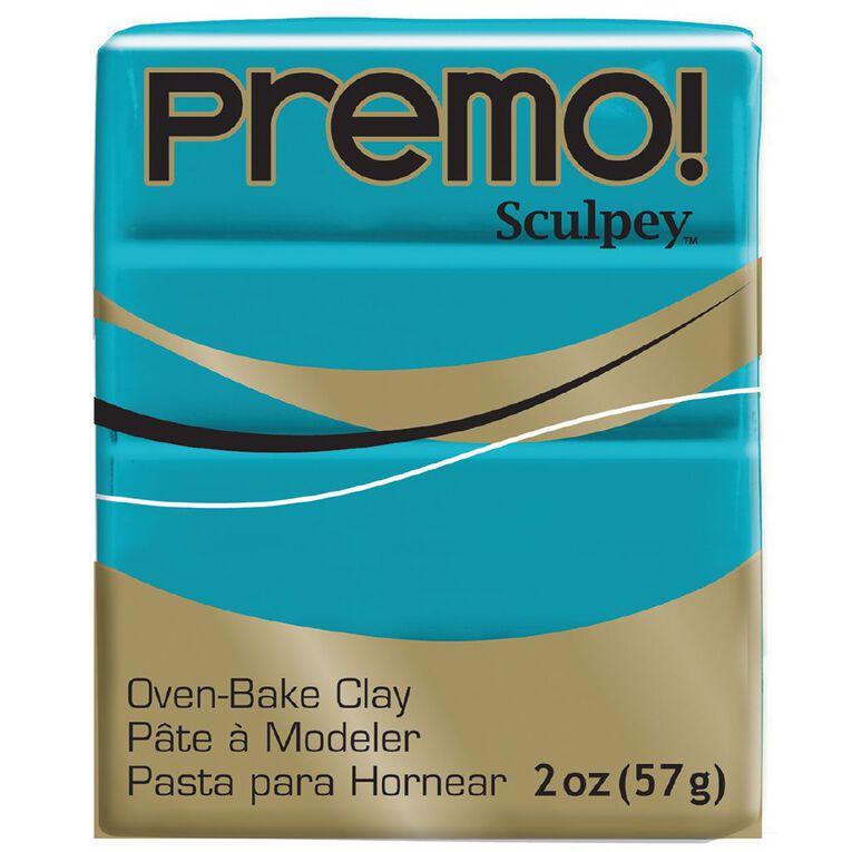 Sculpey Premo Accent Clay 57g Blue Mid, , hi-res