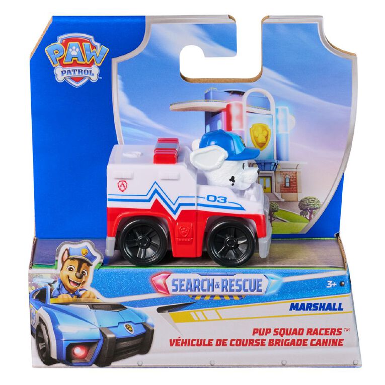 Paw Patrol Pup Squad Search & Rescue Racers Assorted, , hi-res