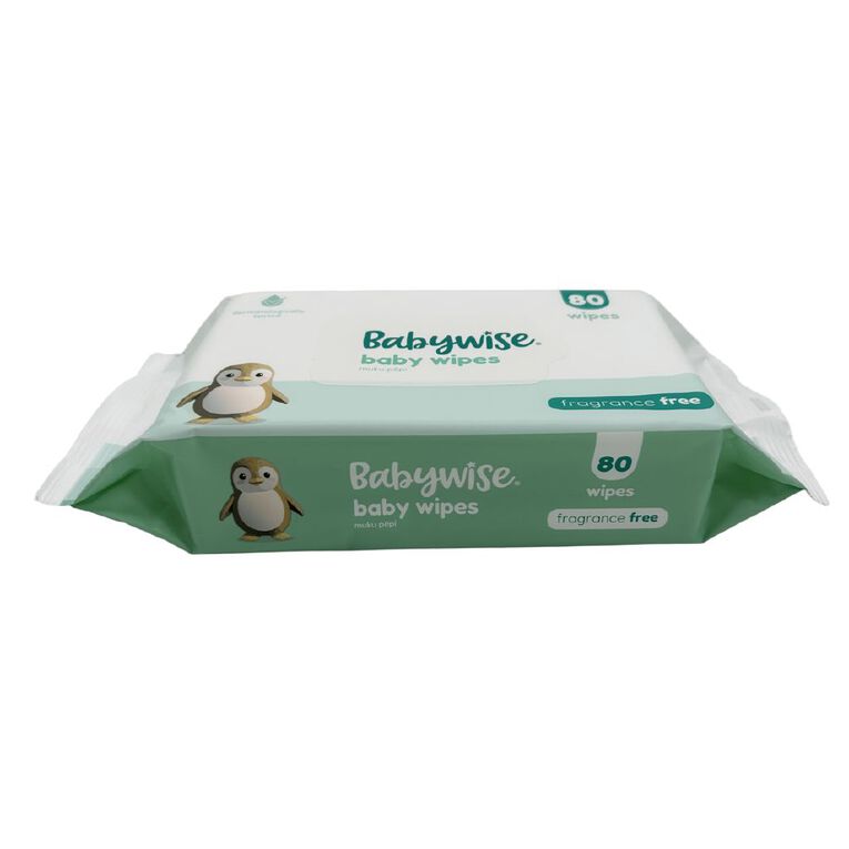Babywise Wipes Fragrance Free 80 Pack, , hi-res