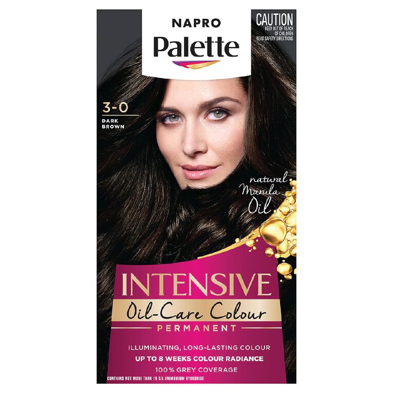 Napro Palette Hair Colour Dark Brown 3-0, , hi-res