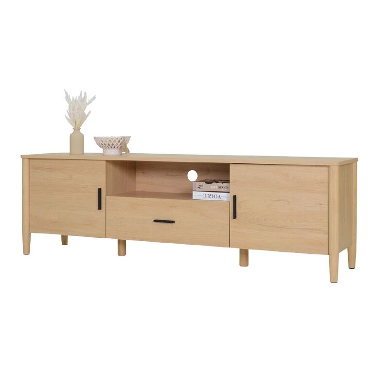 Living & Co Emerson TV Unit Natural, , hi-res
