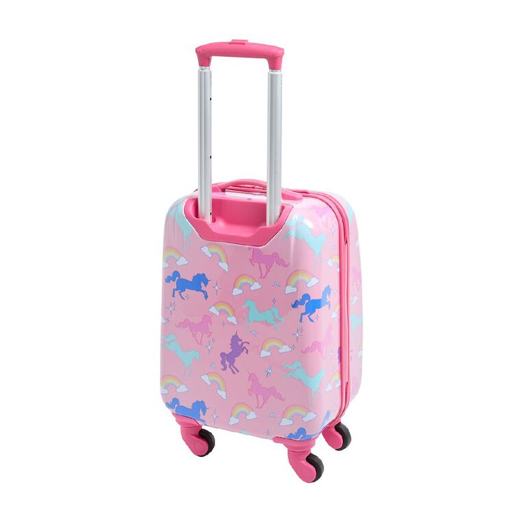 Travelers Club 5 Piece Luggage Set Unicorn Pink, , hi-res