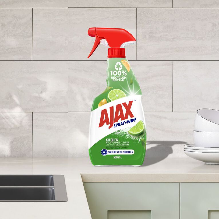 Ajax Spray N Wipe Kitchen Multi Purpose Trigger 500ml, , hi-res