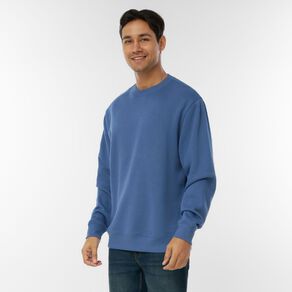 H&H Men's Plain Crew Sweatshirt