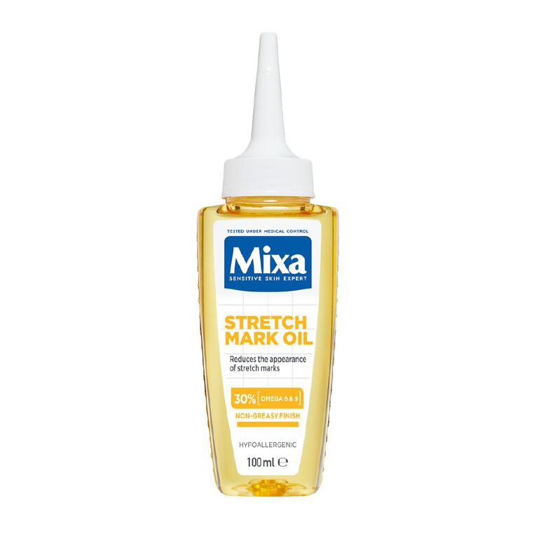 Mixa Stretch Mark Oil 30% [Omega 6 & 9] 100ml, , hi-res