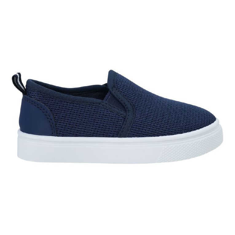 Young Original Junior Kids' Slip-on Shoes, Denim, hi-res