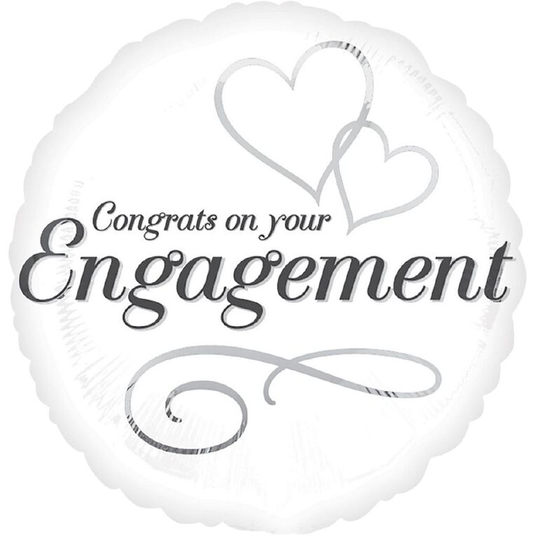 Anagram 45cm Standard Congrats Engagement, , hi-res