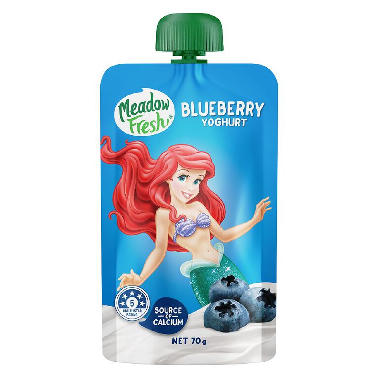 Meadow Fresh Blueberry Yoghurt Pouch 70g