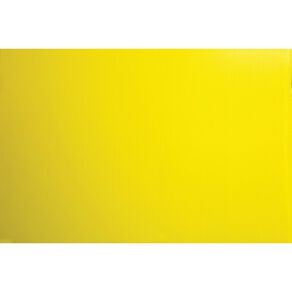 Plasti-Flute Sheet 600mm x 450mm Yellow Mid