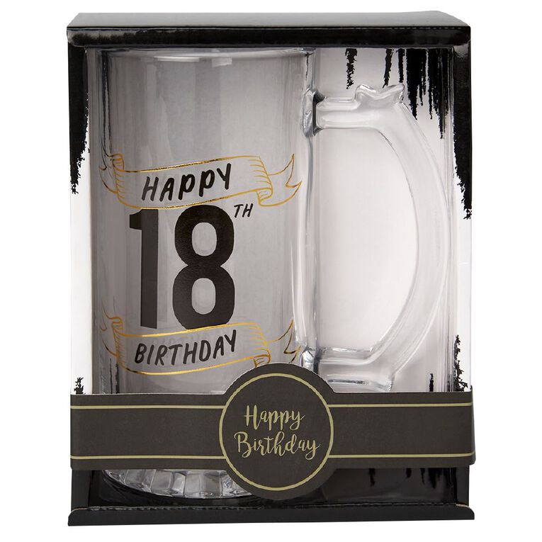 Party Inc 18th Beer Stein 490ml, , hi-res