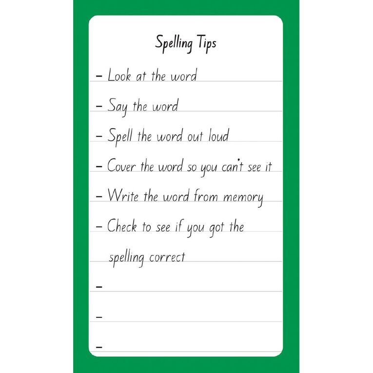 Warwick My Little Book 12mm Ruled 64 Page Green, , hi-res