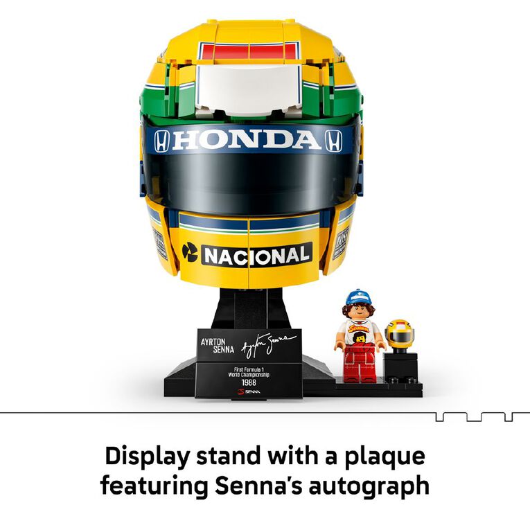 LEGO Editions Formula 1 Ayrton Senna Helmet 43024, , hi-res